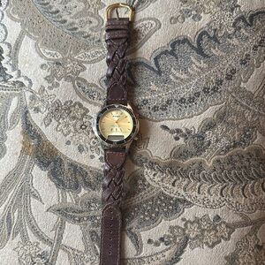 Vintage Wrangler Leather Strap Watch